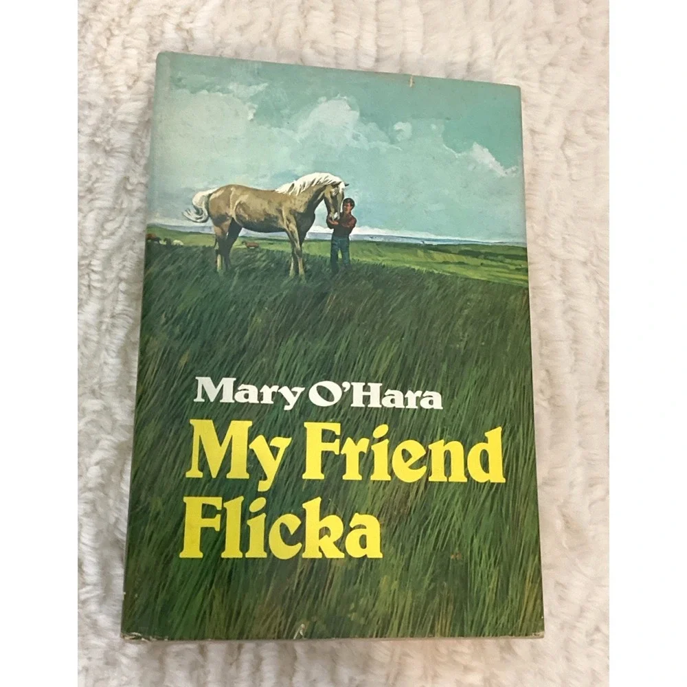 Vintage My Friend Flicka Book by Mary O'Hara 1969 Hardcover Dust Jacket Classic